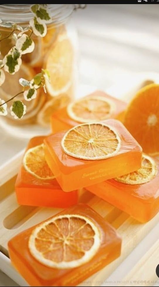 Orange Slice Glycerin Soap